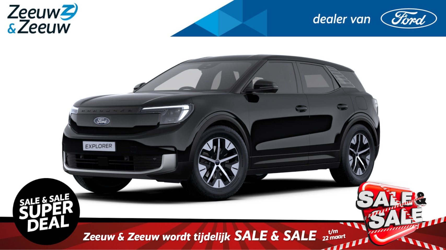 Ford Explorer - Extended Range RWD 77 kWh | Nieuw te bestellen bij Zeeuw & Zeeuw Ford Alphen | Prijs inclu - AutoWereld.nl