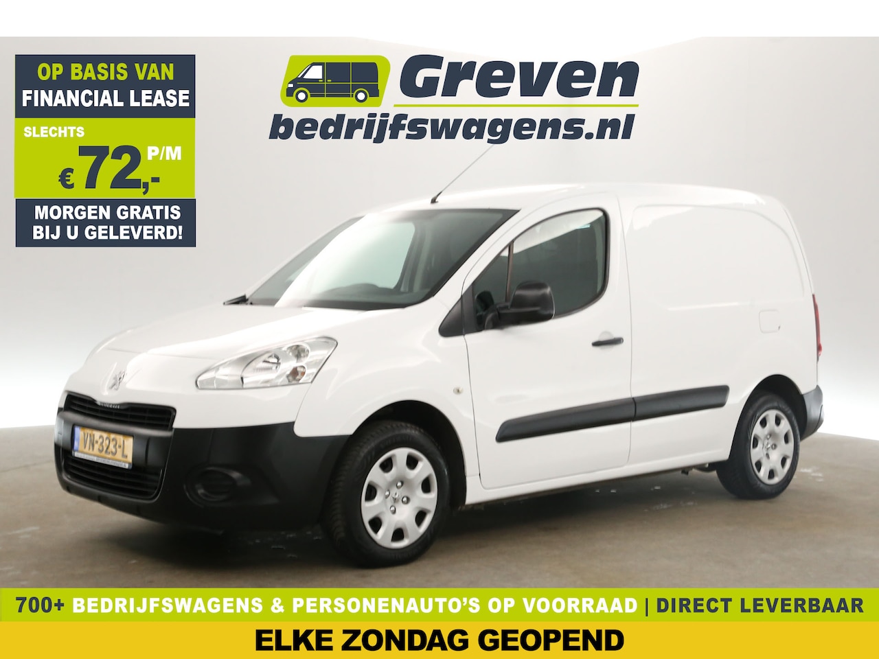 Peugeot Partner - 120 1.6 HDI L1H1 | MARGE! |  Airco Schuifdeur Elektrische Ramen Lat-om-Lat - AutoWereld.nl