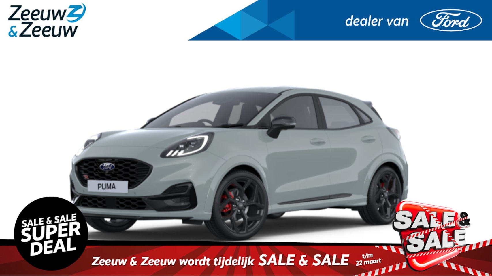 Ford Puma - 1.0 EcoBoost Hybrid ST | Nieuw te bestellen bij Zeeuw & Zeeuw Ford Alphen | Prijs inclusie - AutoWereld.nl