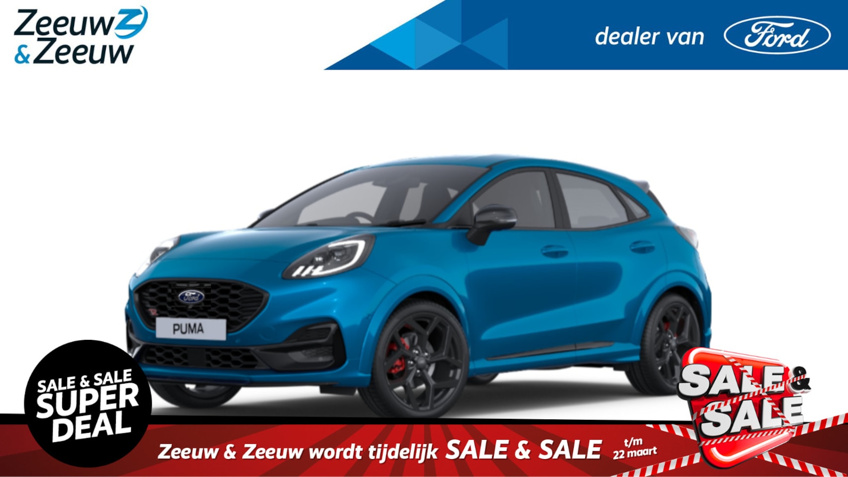 Ford Puma - 1.0 EcoBoost Hybrid ST | Nieuw te bestellen bij Zeeuw & Zeeuw Ford Alphen | Prijs inclusie - AutoWereld.nl