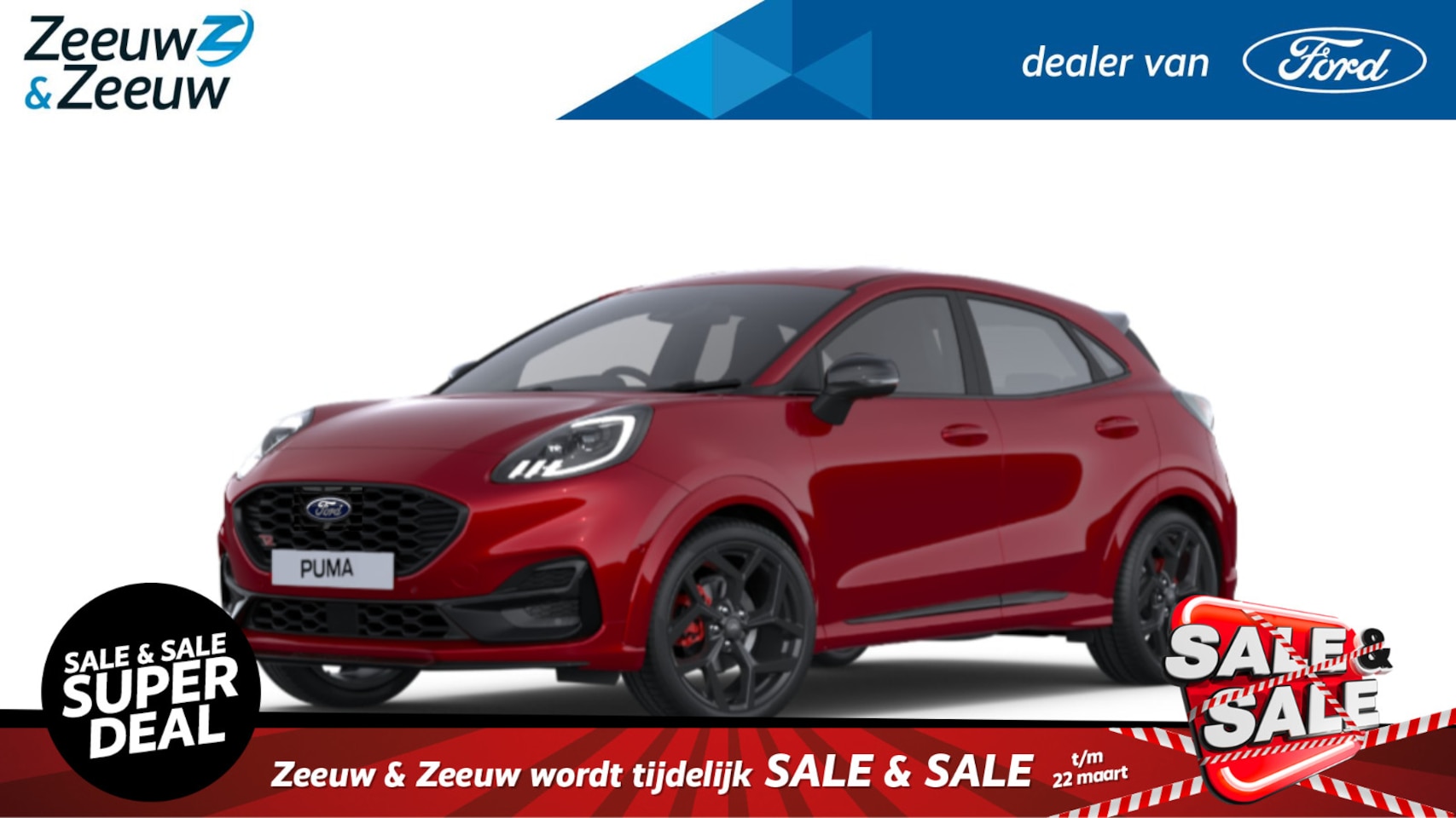 Ford Puma - 1.0 EcoBoost Hybrid ST | Nieuw te bestellen bij Zeeuw & Zeeuw Ford Alphen | Prijs inclusie - AutoWereld.nl