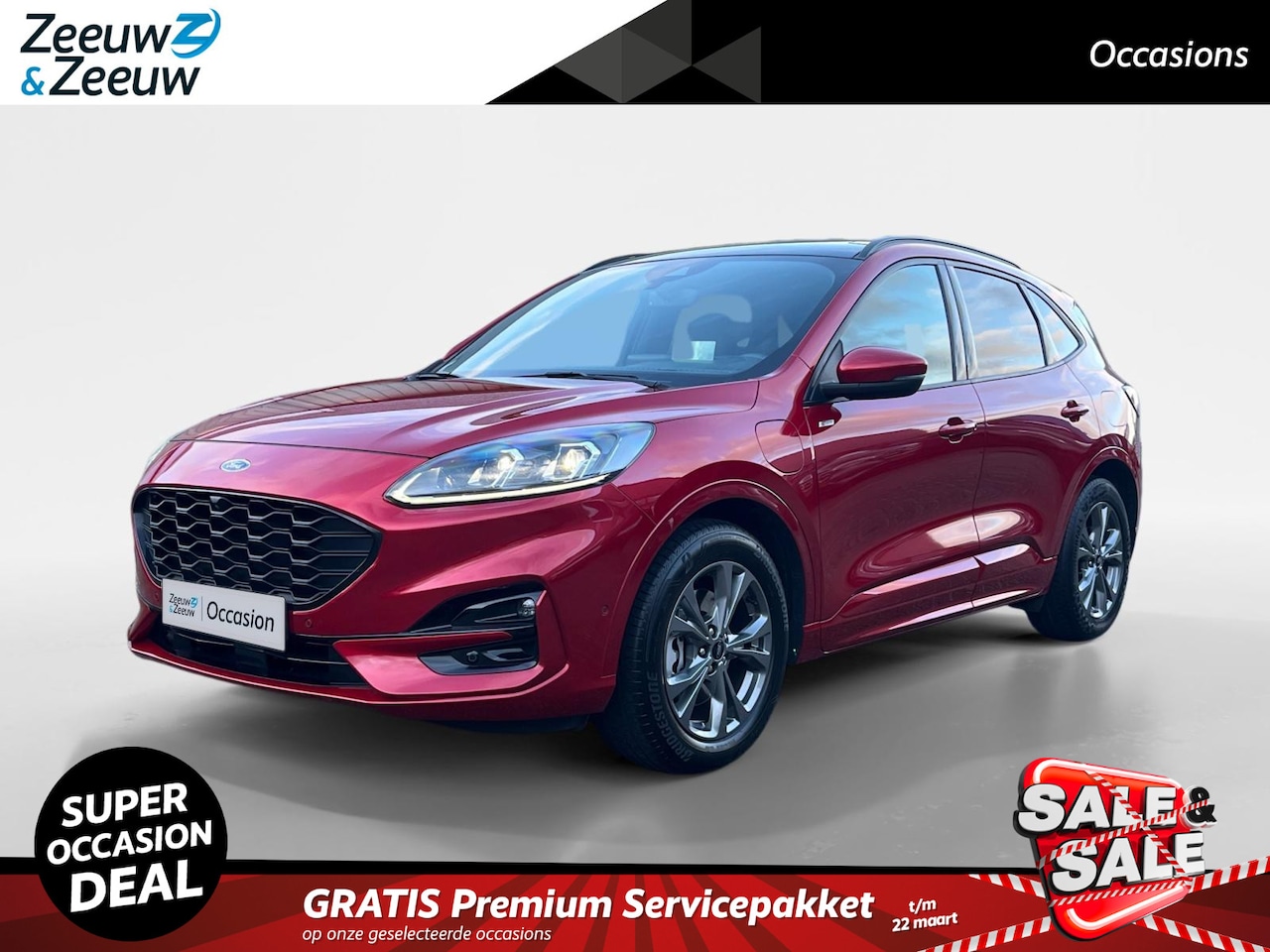 Ford Kuga - 2.5 PHEV ST-Line X | Dealer onderhouden | Automaat | Navigatie | Apple carplay & Android a - AutoWereld.nl