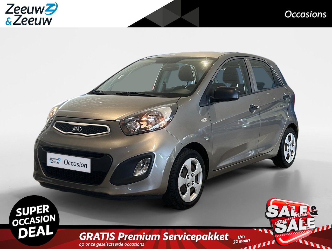 Kia Picanto - 1.2 CVVT ComfortLine 86pk automaat | Parkeer sensoren | Radio | Airco - AutoWereld.nl