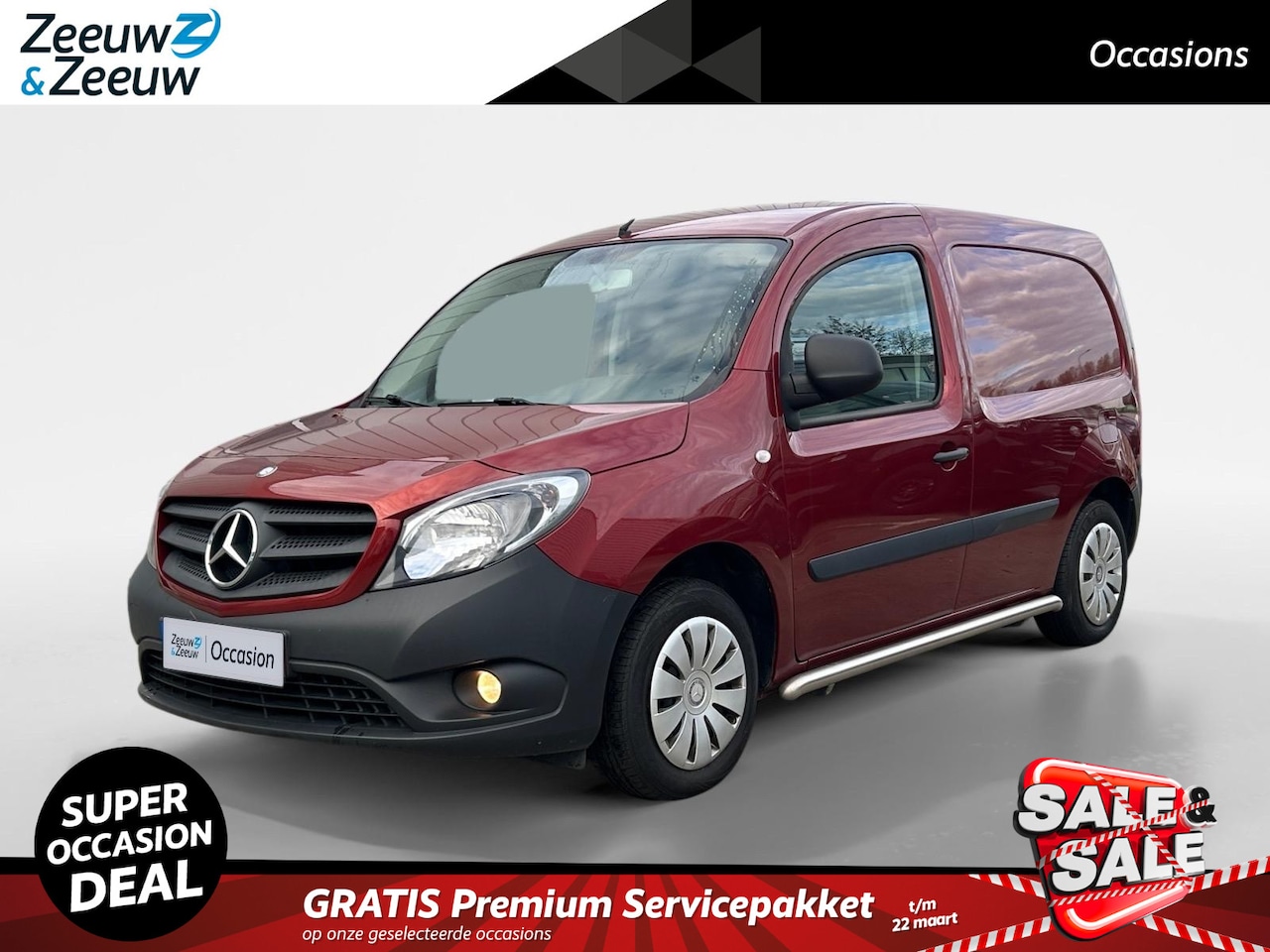 Mercedes-Benz Citan - 108 CDI BlueEFFICIENCY 75pk | Airco | Trekhaak | Betimmering laadruimte | Limiter - AutoWereld.nl