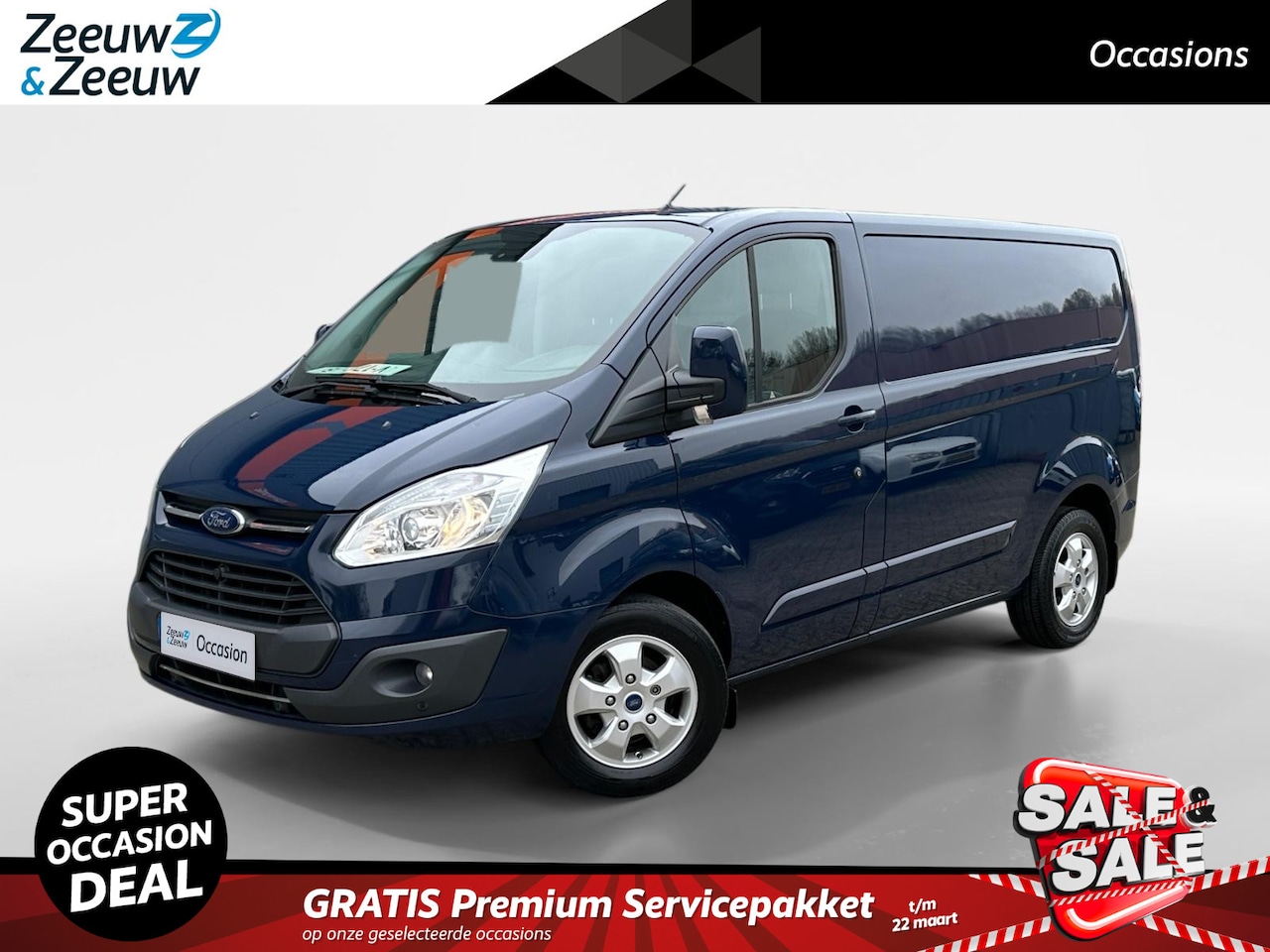 Ford Transit Custom - 270 2.0 TDCI L1H1 Limited |Automaat | Side Bars | Trekhaak | Navigatie | - AutoWereld.nl