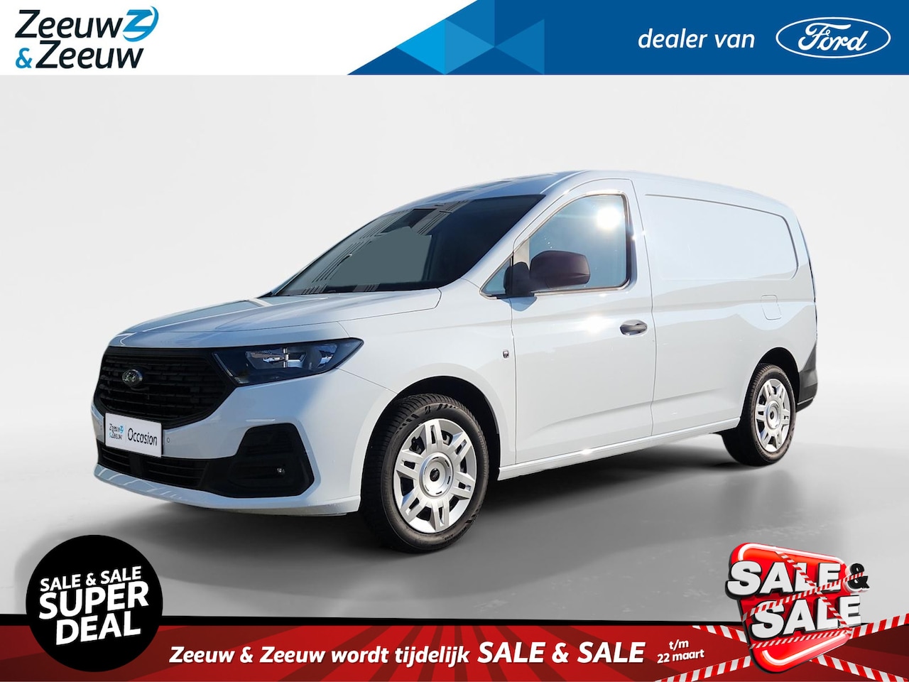 Ford Transit Connect - 2.0 EcoBlue L2 Trend | Nieuw | Uit Voorraad Leverbaar | Snel Rijden | Ook Als PHEV | - AutoWereld.nl