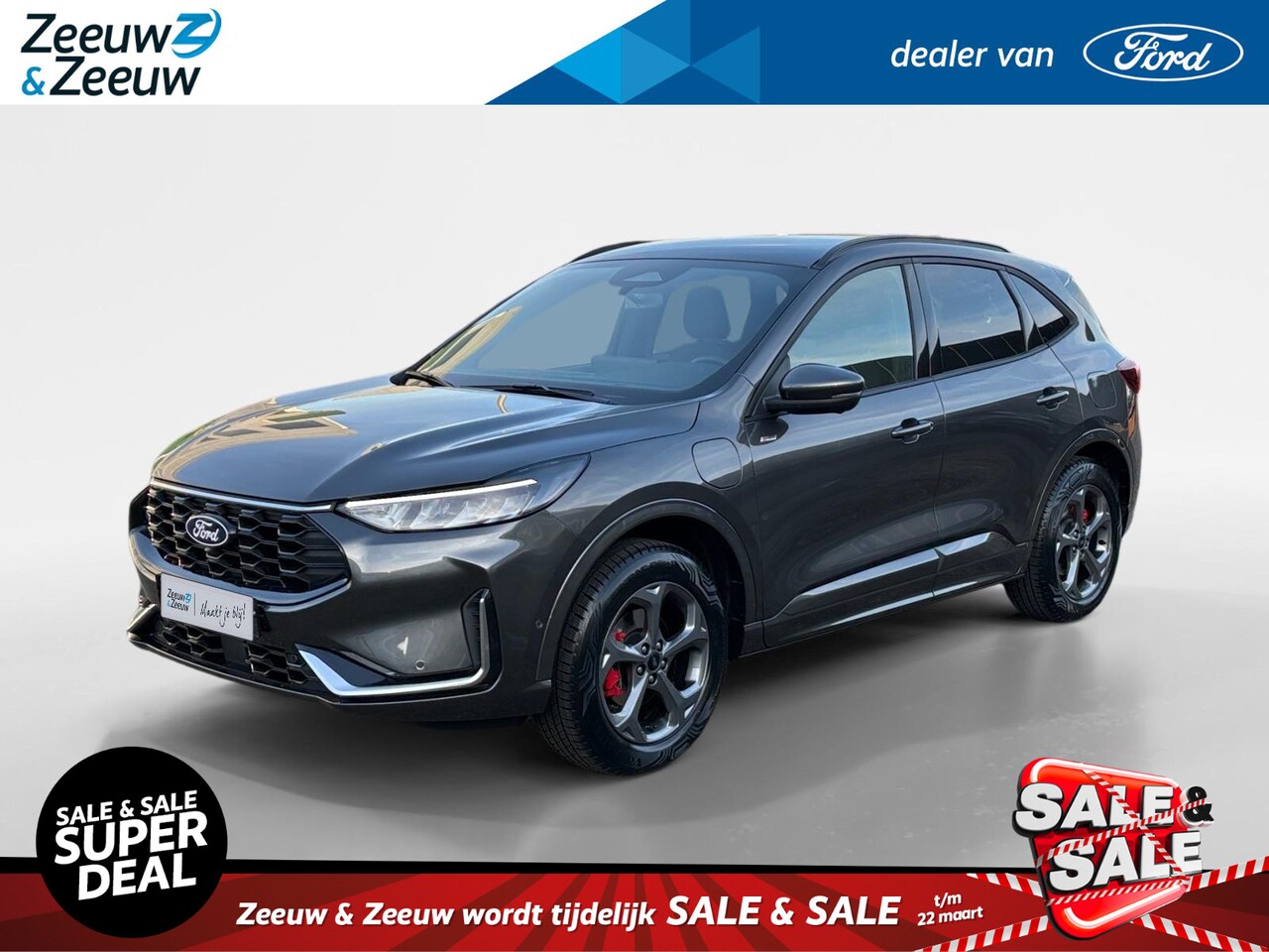 Ford Kuga - 2.5 PHEV ST-Line X | Actiekorting €4000,- | Private Lease Vanaf €544 p/m | 2100KG Trekgewi - AutoWereld.nl