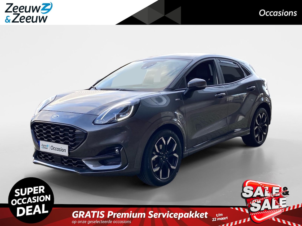 Ford Puma - 1.0 EcoBoost Hybrid ST-Line X 1.0 EcoBoost Hybrid ST-Line X - AutoWereld.nl