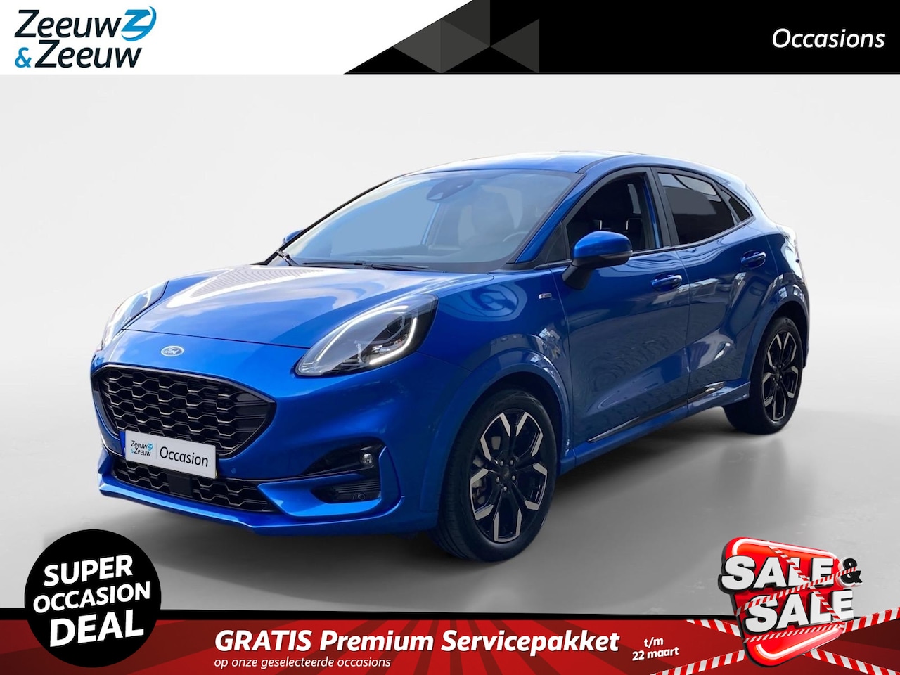 Ford Puma - 1.0 EcoBoost Hybrid ST-Line X 1.0 EcoBoost Hybrid ST-Line X - AutoWereld.nl