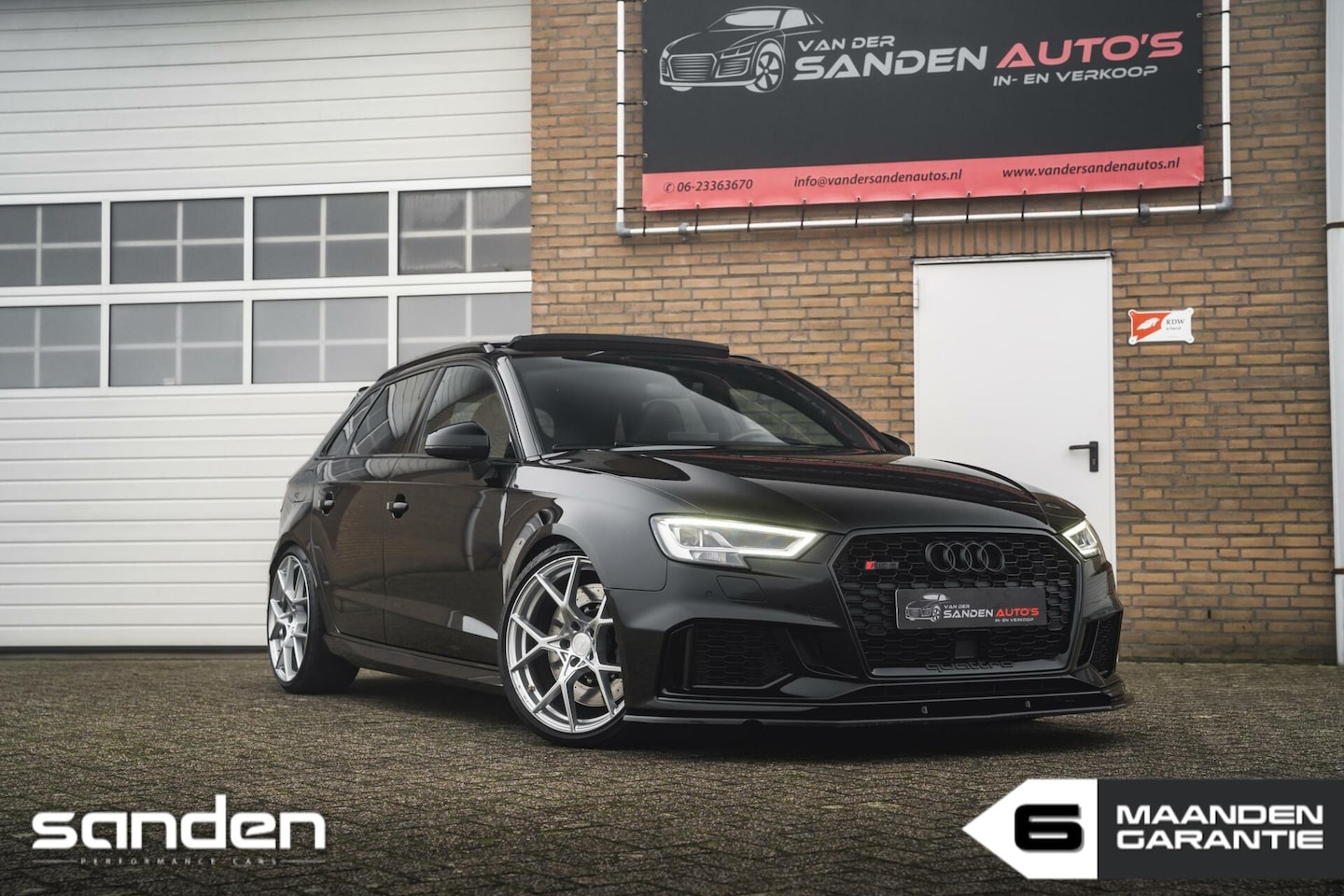 Audi RS3 - 2.5 TFSI quattro|pano|RS-seats|keyless|H&R|ACC|DCC - AutoWereld.nl