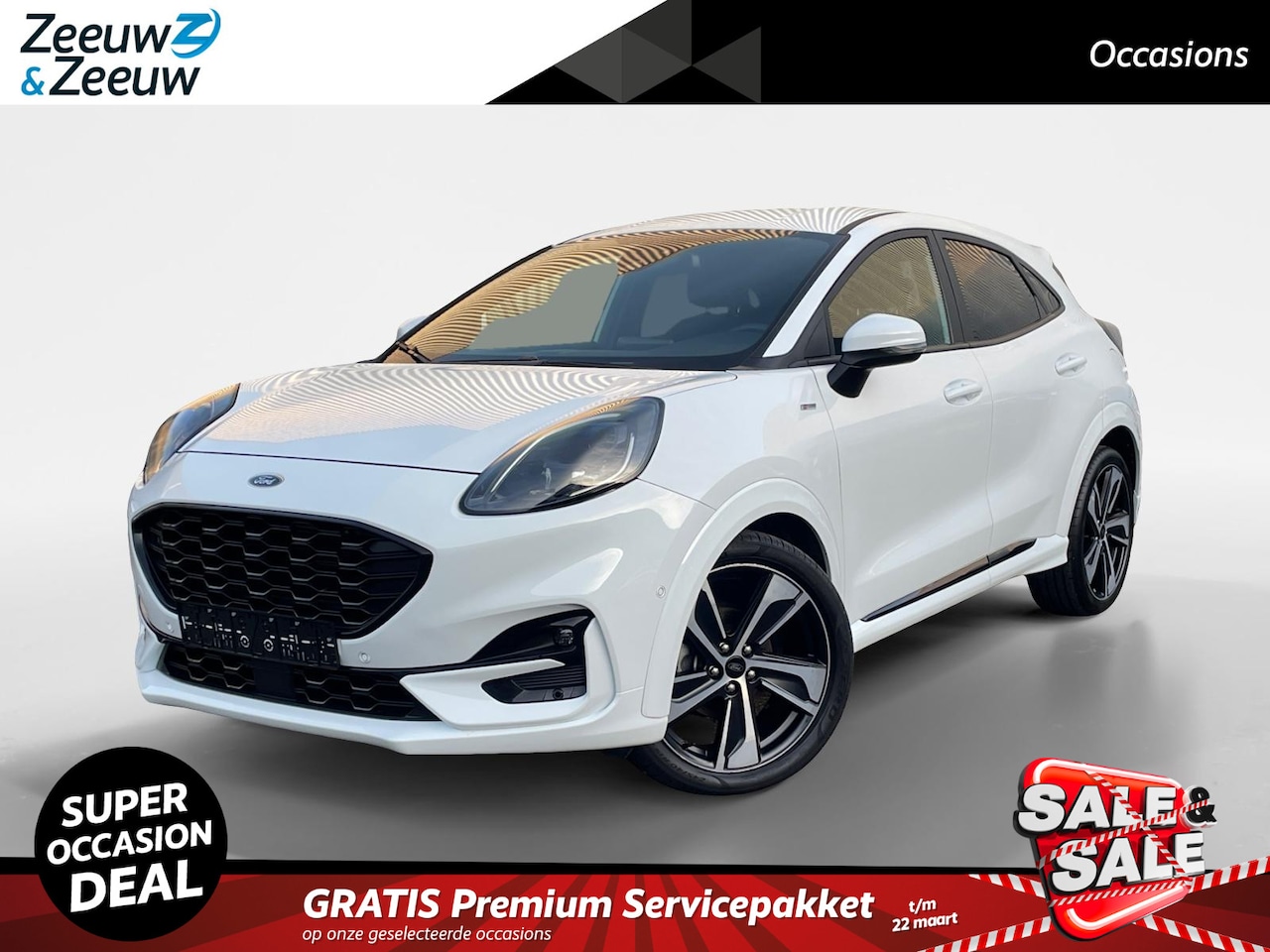 Ford Puma - 1.0 EcoBoost Hybrid ST-Line X automaat | Dodehoek Detectie | Adaptieve Cruise Control | Ac - AutoWereld.nl