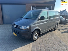 Volkswagen Transporter - 2.0 TDI L1H1 DC*Airco*6 Zitplaatsen*4x Nieuwe Banden Cruise Control