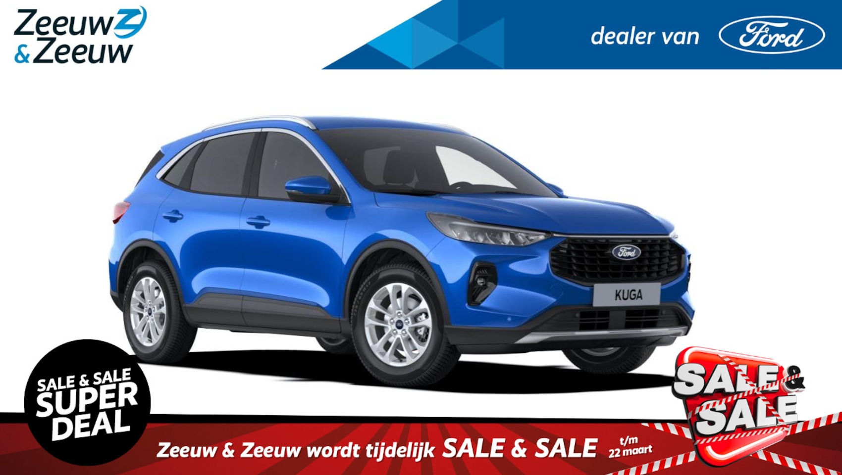 Ford Kuga - 2.5 PHEV Titanium | Nieuw model 2024 | €4000,- korting | Nieuw te bestellen | Elektrische - AutoWereld.nl