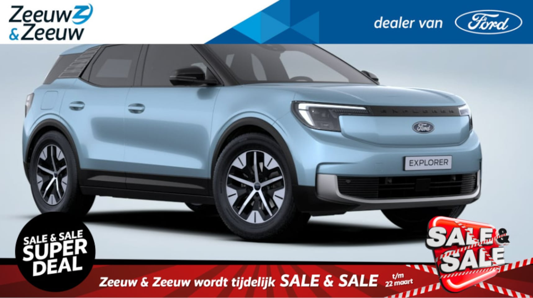 Ford Explorer - Extended Range RWD 77 kWh | Nieuw | € 2000 Ford Voordeel | Nieuw te bestellen | - AutoWereld.nl