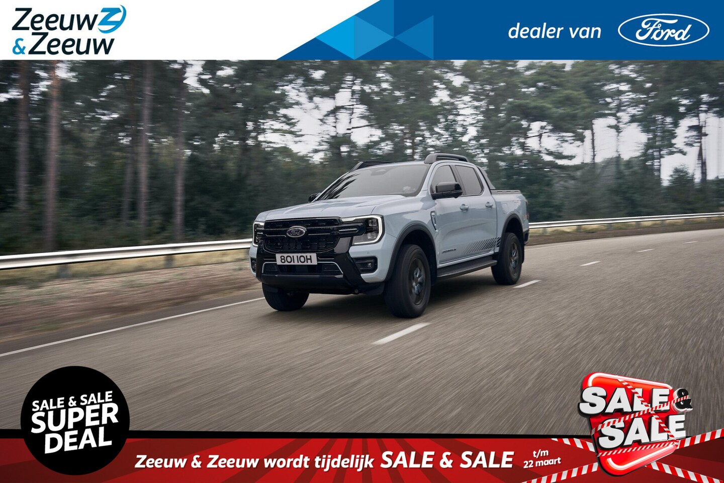 Ford Ranger - Wildtrak Double Cab PHEV 2.3 | 279 pk | Navigatie | Rollertop | Technologypack met trekhaa - AutoWereld.nl