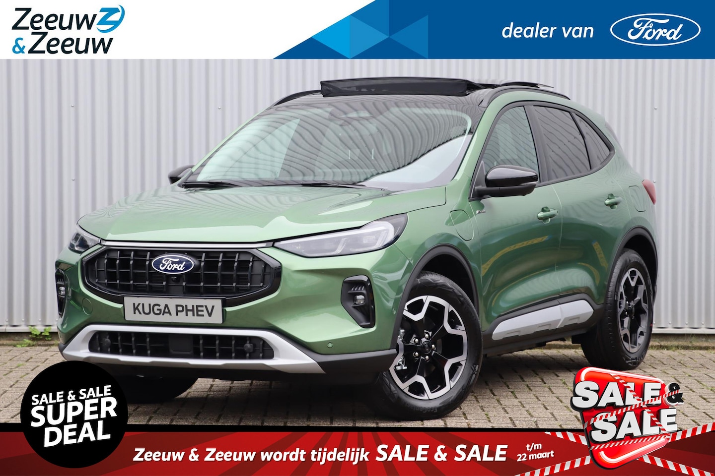 Ford Kuga - 2.5 PHEV Active X | Nieuw model 2024 | €4000,- korting | Nieuw te bestellen | 2100 kg Trek - AutoWereld.nl