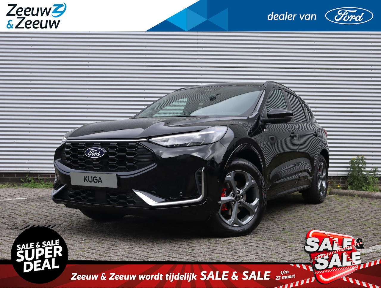 Ford Kuga - 2.5 PHEV ST-Line X | €4.000.- actiekorting | Nieuw te bestellen | Adaptieve cruise control - AutoWereld.nl