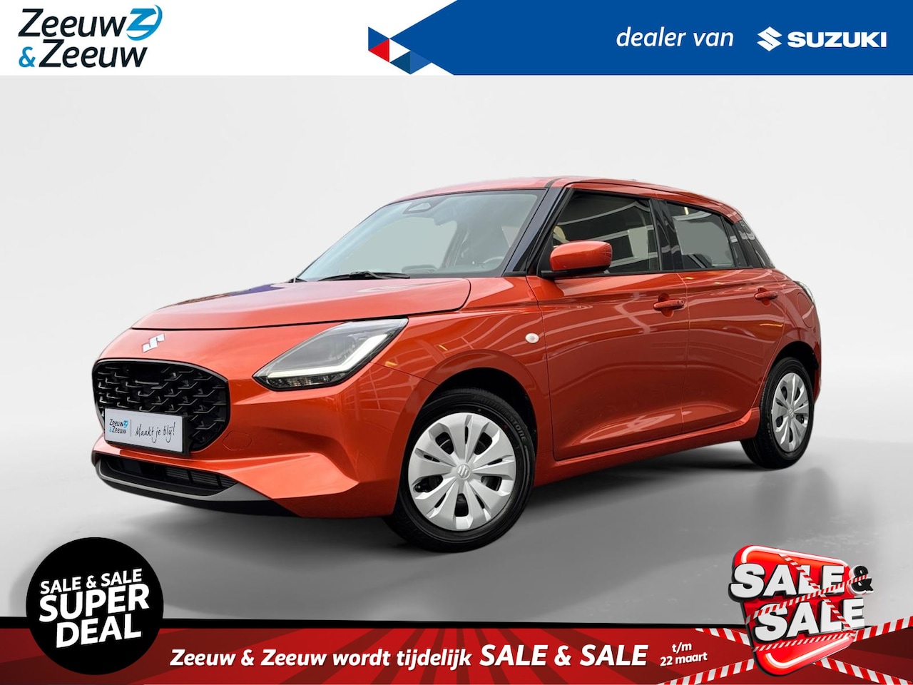 Suzuki Swift - 1.2 Comfort Smart Hybrid 83pk | Nieuw te bestellen | €2.000.- korting | Led verlichting | - AutoWereld.nl