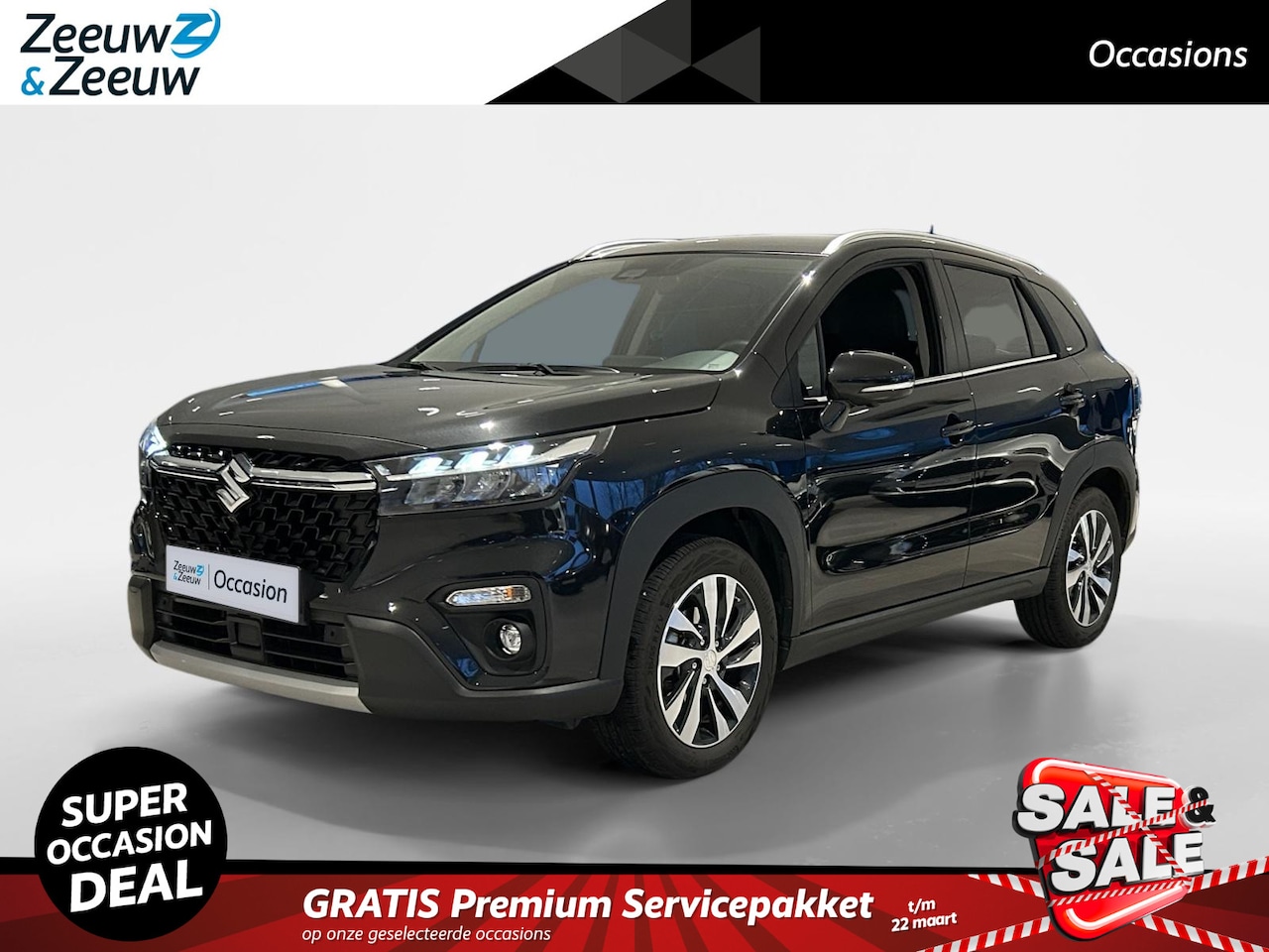 Suzuki S-Cross - 1.5 Hybrid Style 102pk automaat | Dodehoek detectie | 360camera | Navigatie | Half-leer | - AutoWereld.nl