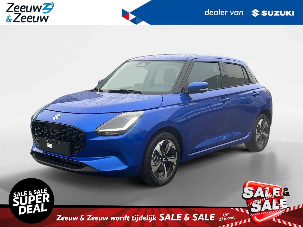 Suzuki Swift - 1.2 Style Smart Hybrid €2.000.- korting | Navigatie | Adaptieve cruise control | Dodehoek - AutoWereld.nl