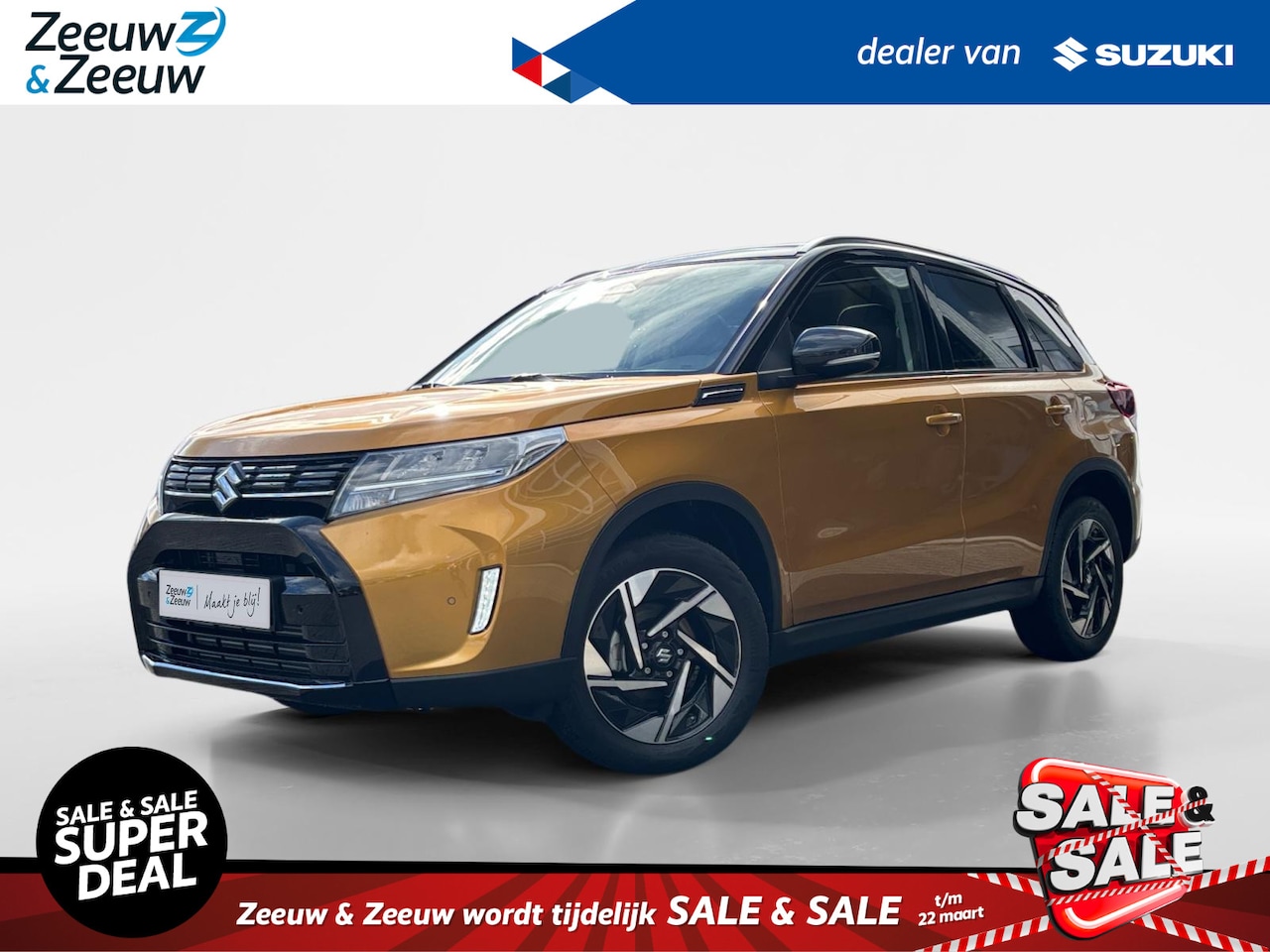 Suzuki Vitara - 1.4 Style | Meerdere kleuren in bestelling* |  6 jaar garantie | - AutoWereld.nl