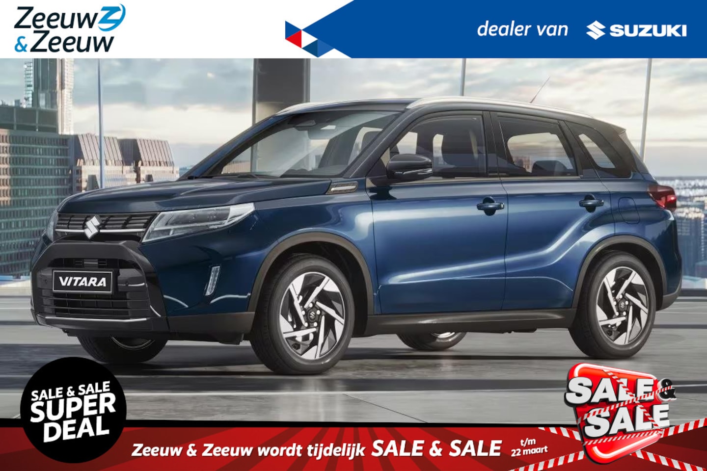 Suzuki Vitara - 1.4 Boosterjet Comfort | Meerdere kleuren in bestelling* |  6 jaar garantie | - AutoWereld.nl