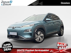 Hyundai Kona Electric - EV Premium 64 kWh | Stoelverwarm. + koeling | Camera | Adapt. Cruise | Head-up display | D