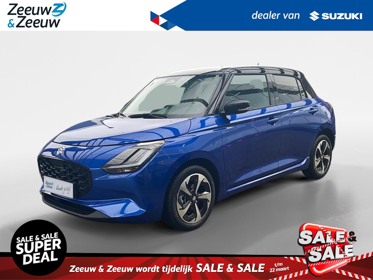 Suzuki Swift - 1.2 Style Automaat | Meerdere kleuren in bestelling* |  6 jaar garantie | - AutoWereld.nl