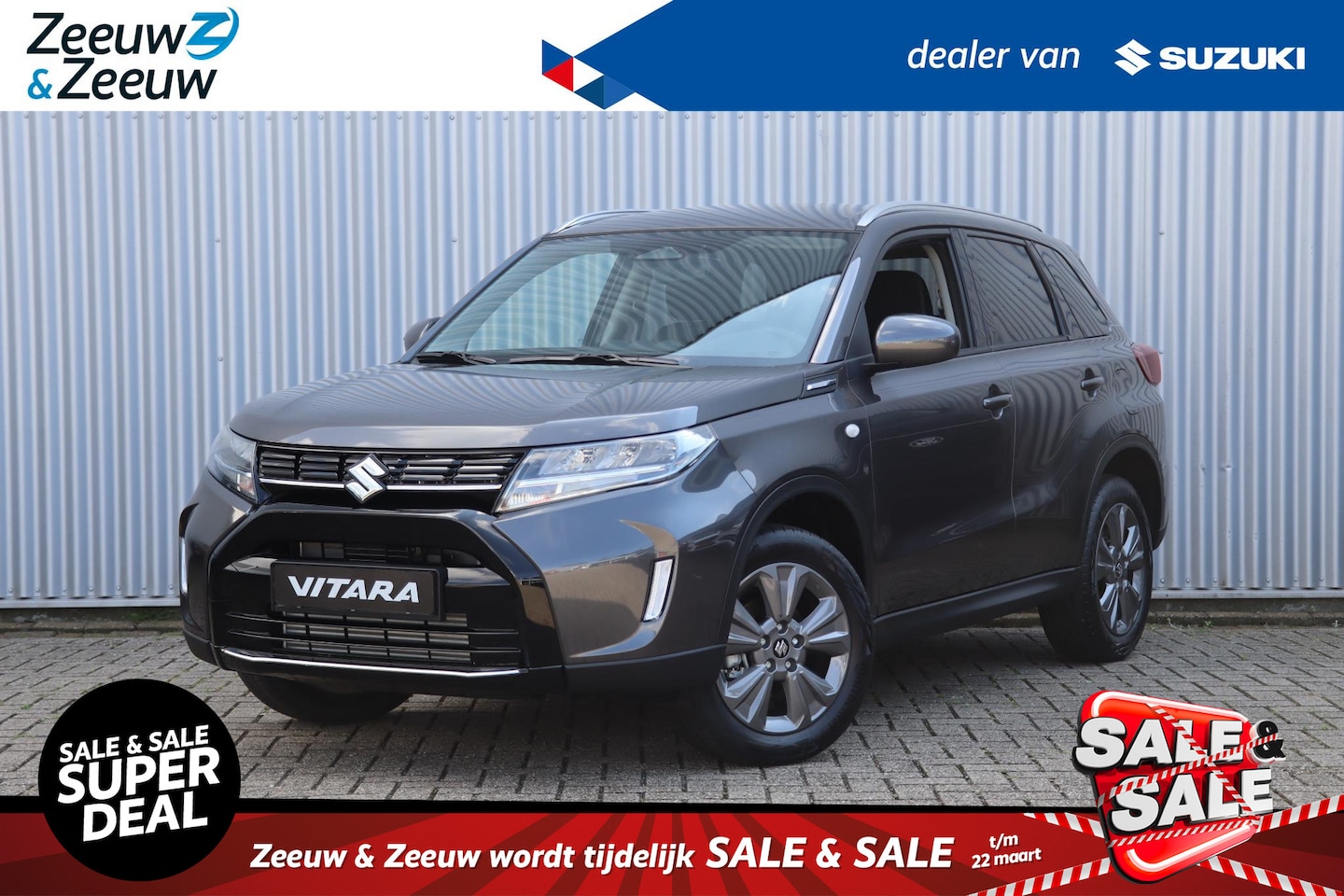 Suzuki Vitara - 1.4 Boosterjet Select Smart Hybrid | Nieuw Model 2024 | € 1500 actiekorting | Nieuw te bes - AutoWereld.nl