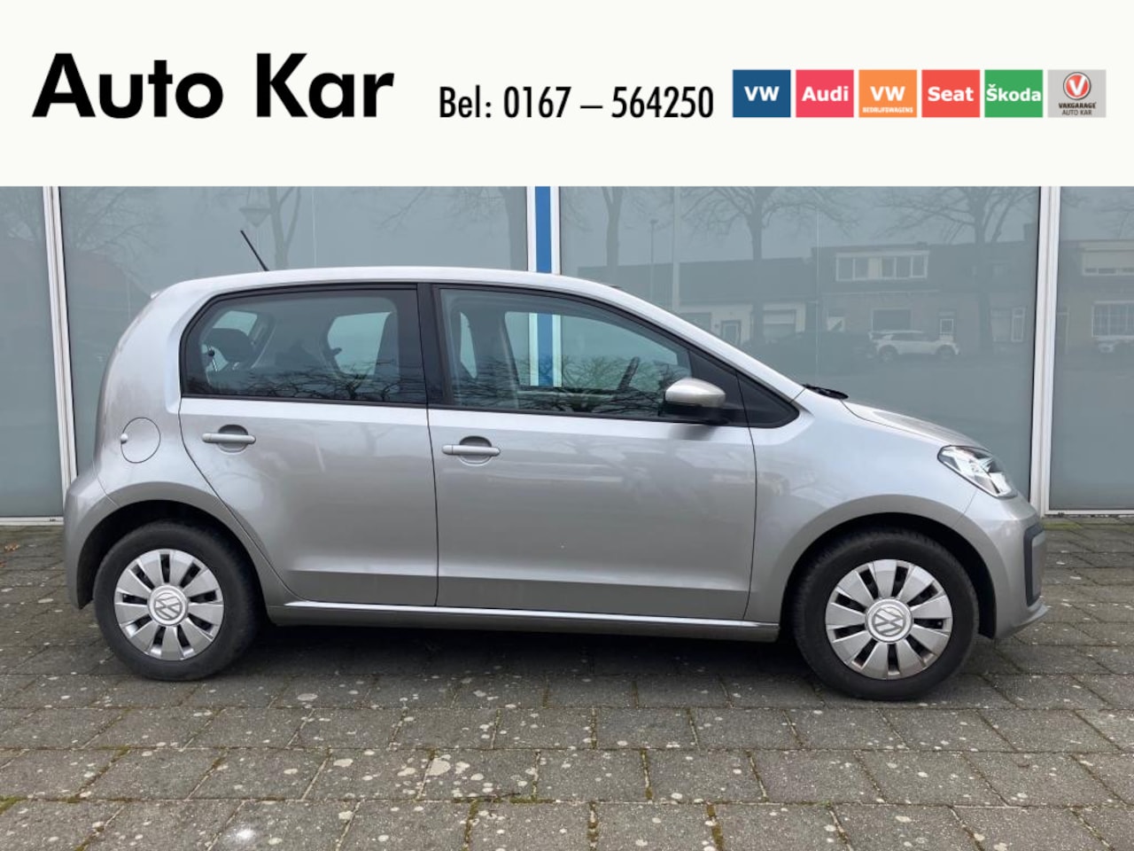 Volkswagen Up! - 1.0 BMT 5 deurs move up! Airco Bluetooth Metallic lak - AutoWereld.nl