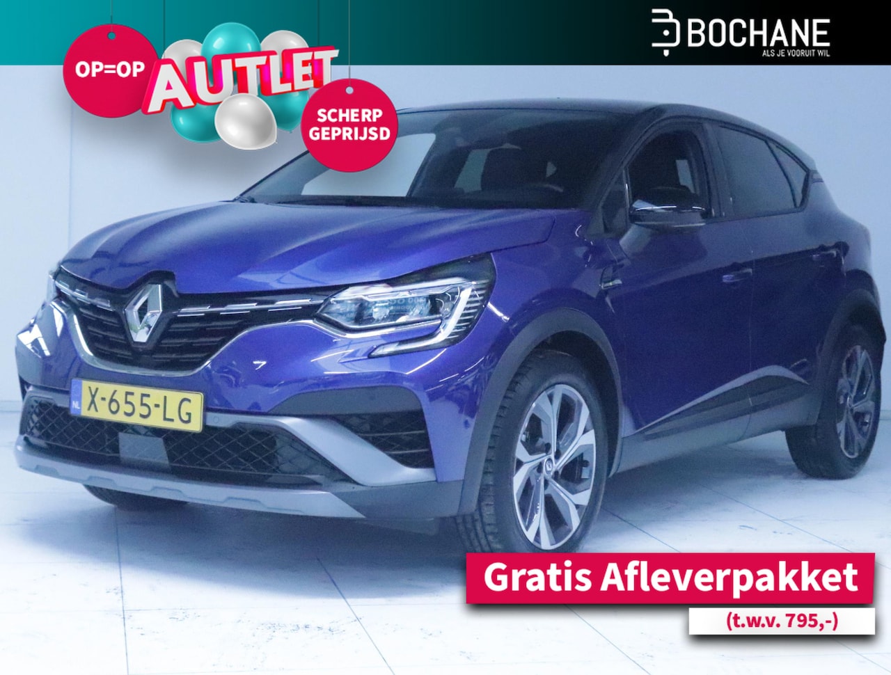 Renault Captur - 1.3 Mild Hybrid 160 EDC R.S. Line Clima/Navi/Camera - AutoWereld.nl