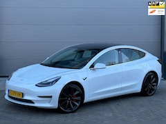 Tesla Model 3 - Performance AWD 75 kWh Wit 20"|FULL SELF DRIVING