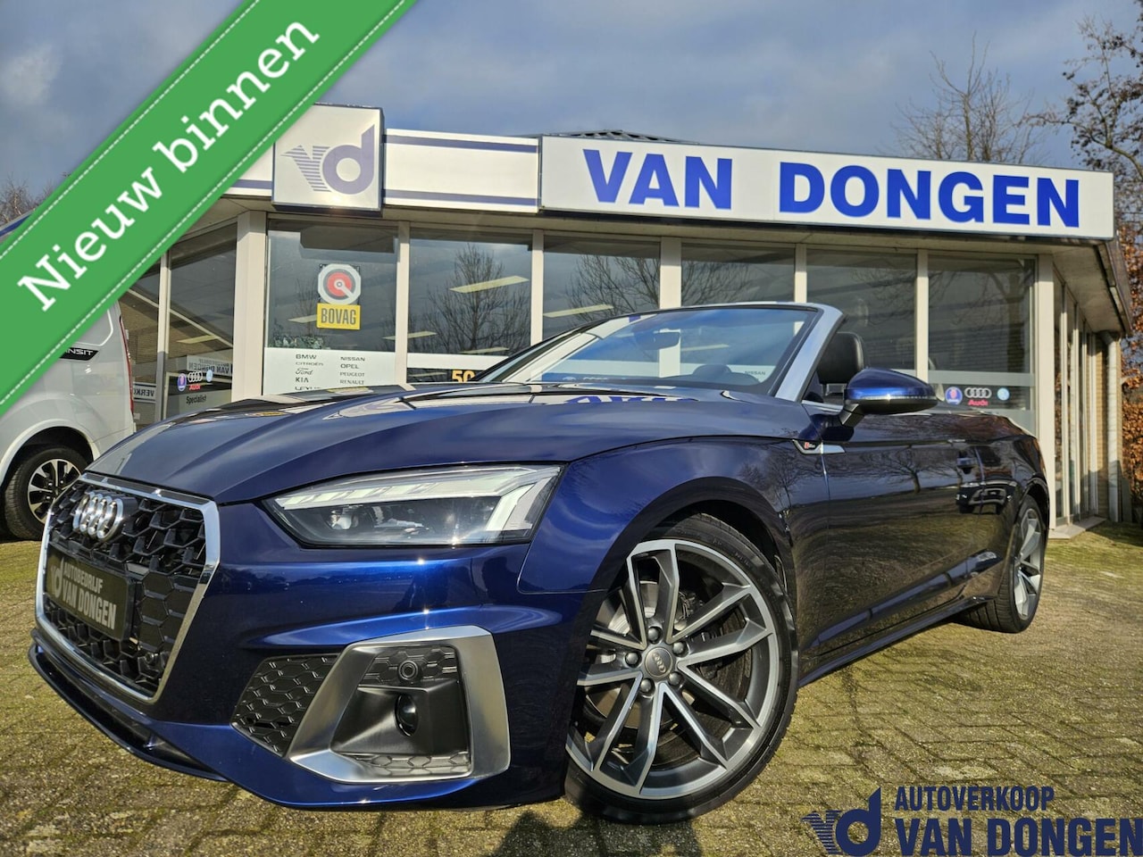 Audi A5 Cabriolet - 40 TFSI S edition | S-Line | Virtual / HUD / 19" / Nekverw. - AutoWereld.nl