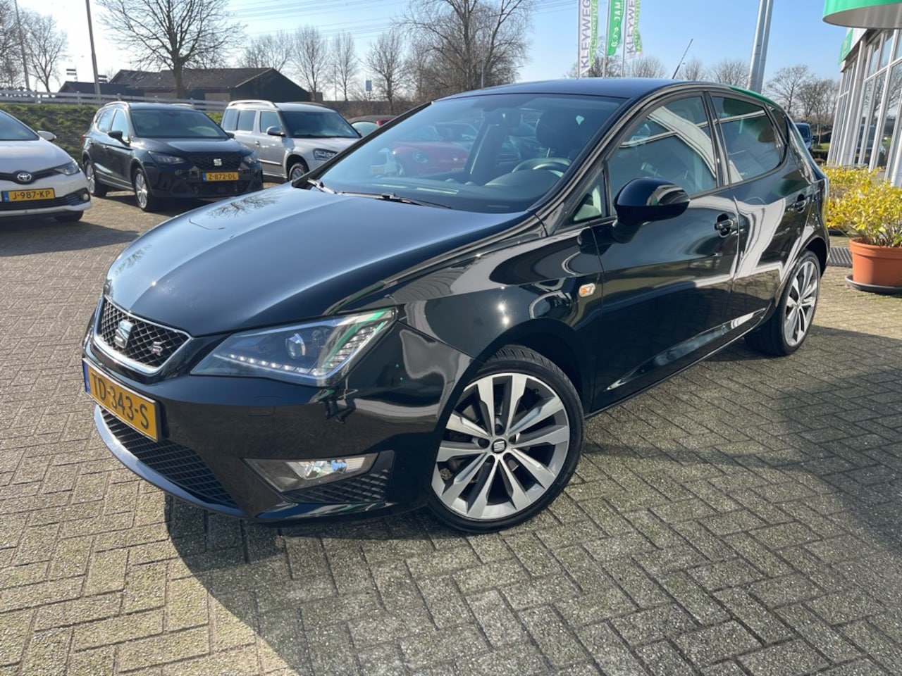 Seat Ibiza - 1.0 EcoTSI FR Con, Aut, Nav, Stoelverwarming - AutoWereld.nl