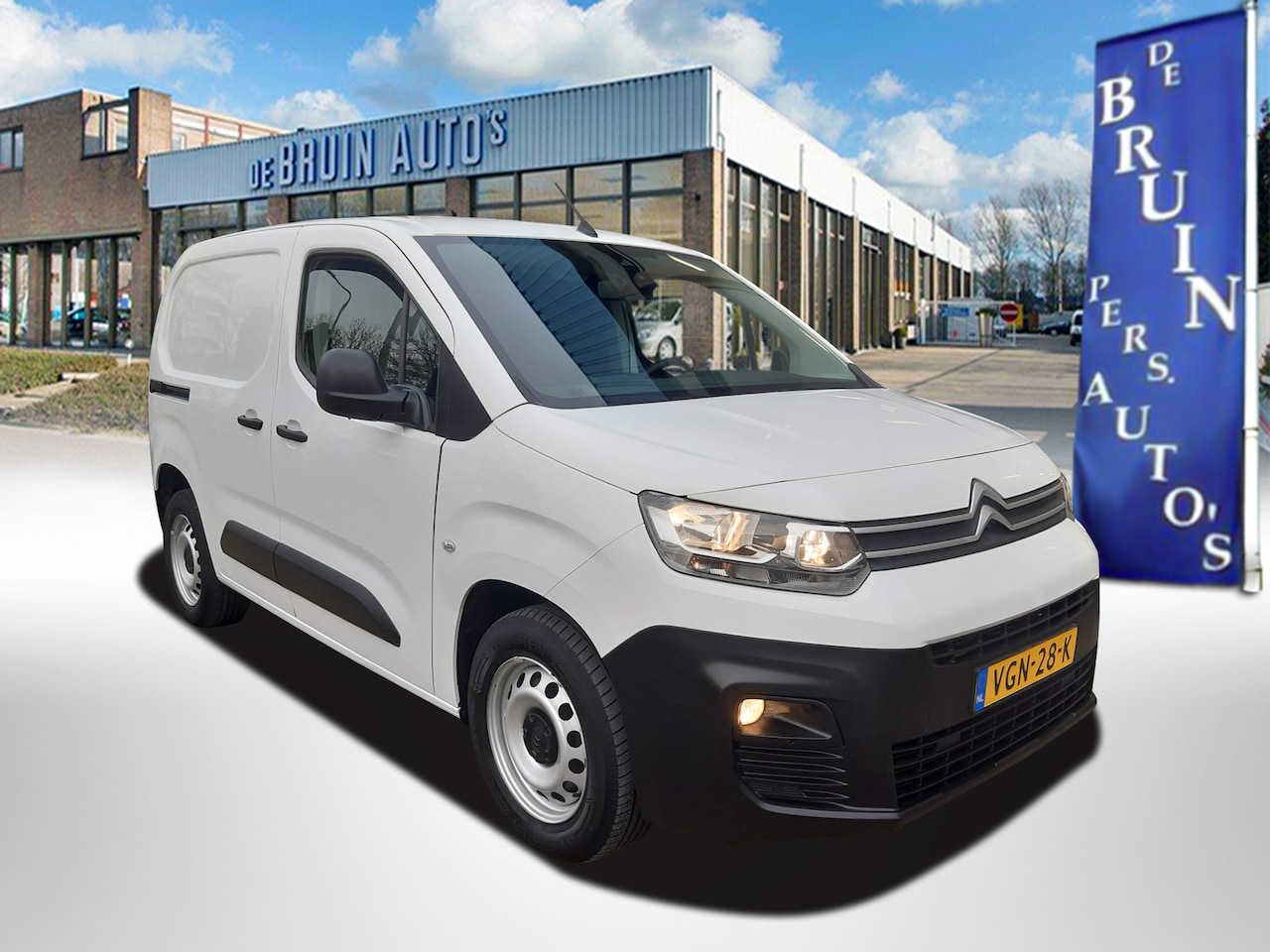 Citroën Berlingo - 1.6 BlueHDI Worker 3-Zits Airco Nw model - AutoWereld.nl