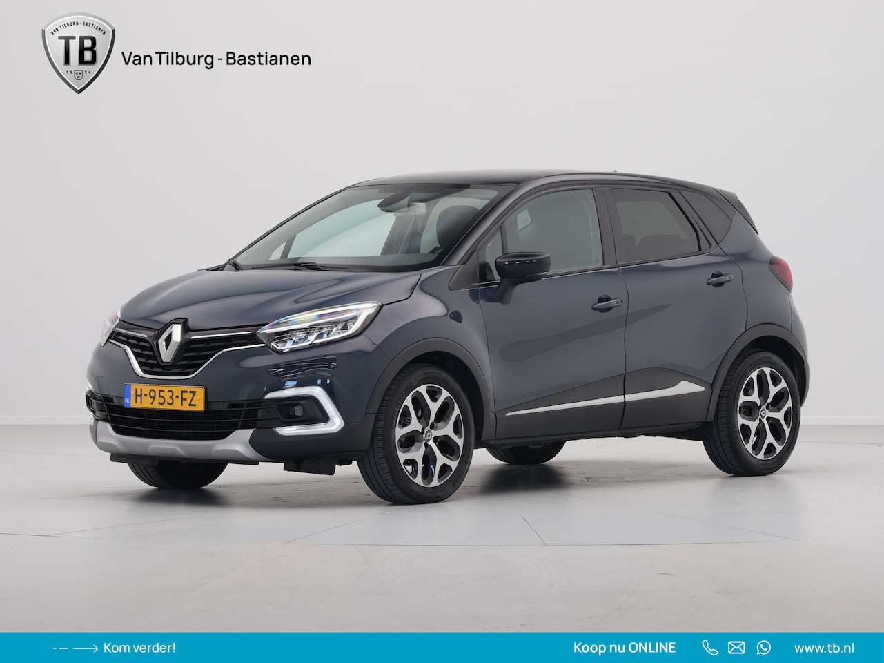 Renault Captur - 1.3 TCe 150pk EDC Intens Navigatie Trekhaak Panorama Led Camera - AutoWereld.nl