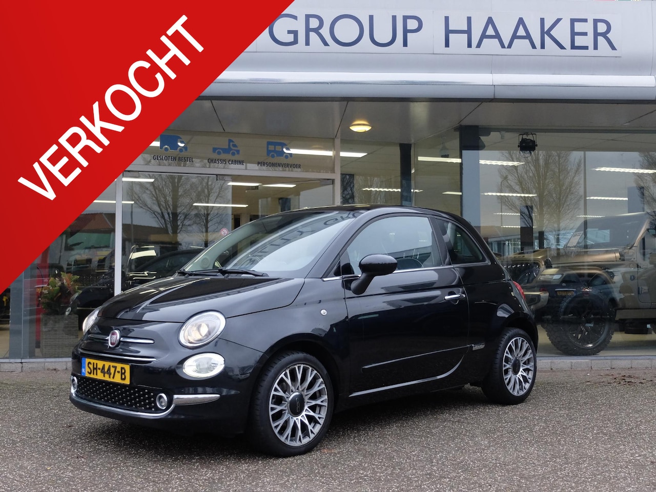 Fiat 500 - 1.2 Lounge Groot Scherm I Cruise Control I ACC I PDC - AutoWereld.nl