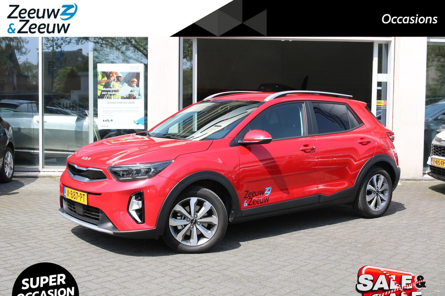 Kia Stonic - 1.0 T-GDi MHEV DynamicLine | Airco | Navi | Camera | Key Less | LM Velgen | Privacy Glass - AutoWereld.nl