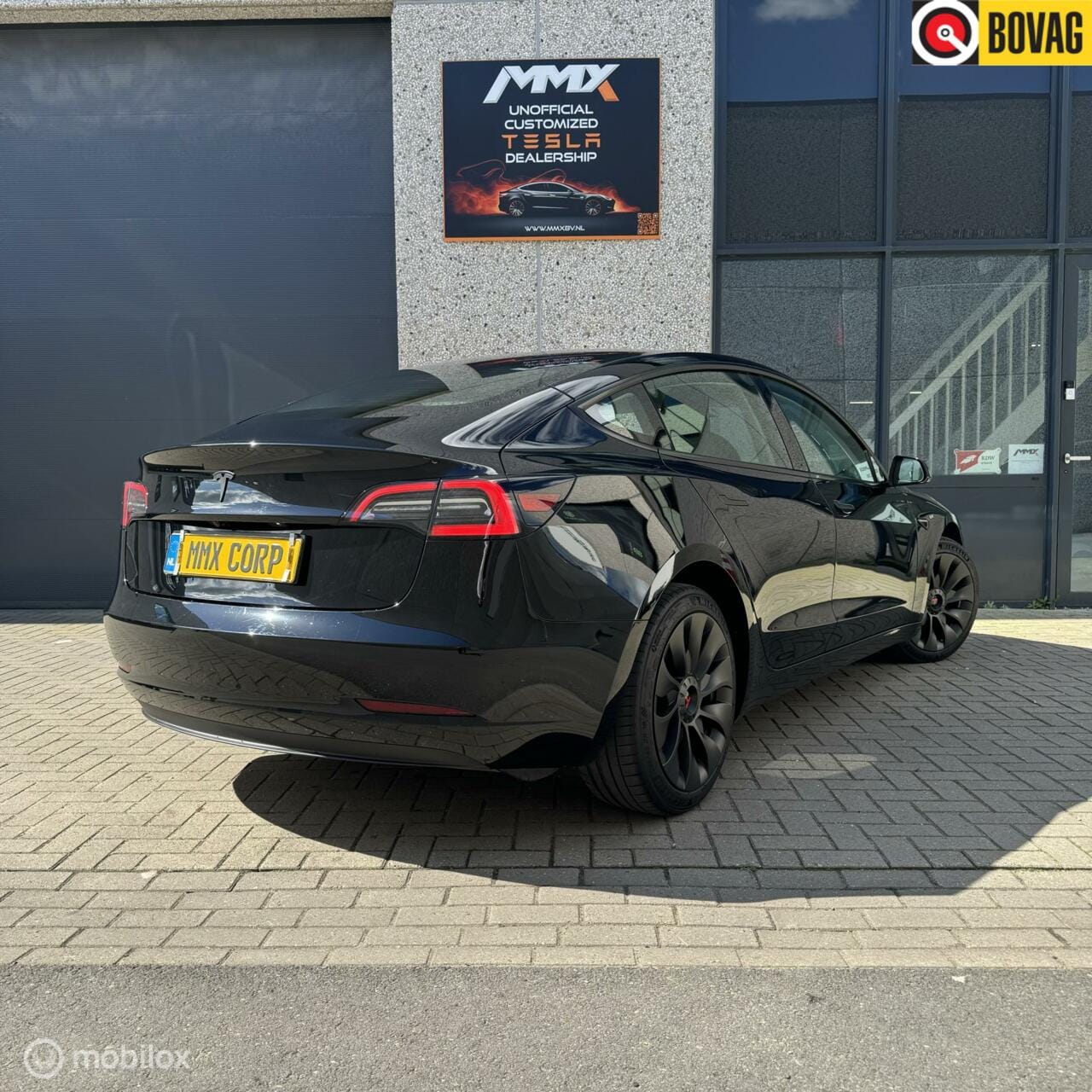 Tesla Model 3 - SR+ ZWART MiC 60kwh MMX PACK AMD RYZEN - AutoWereld.nl