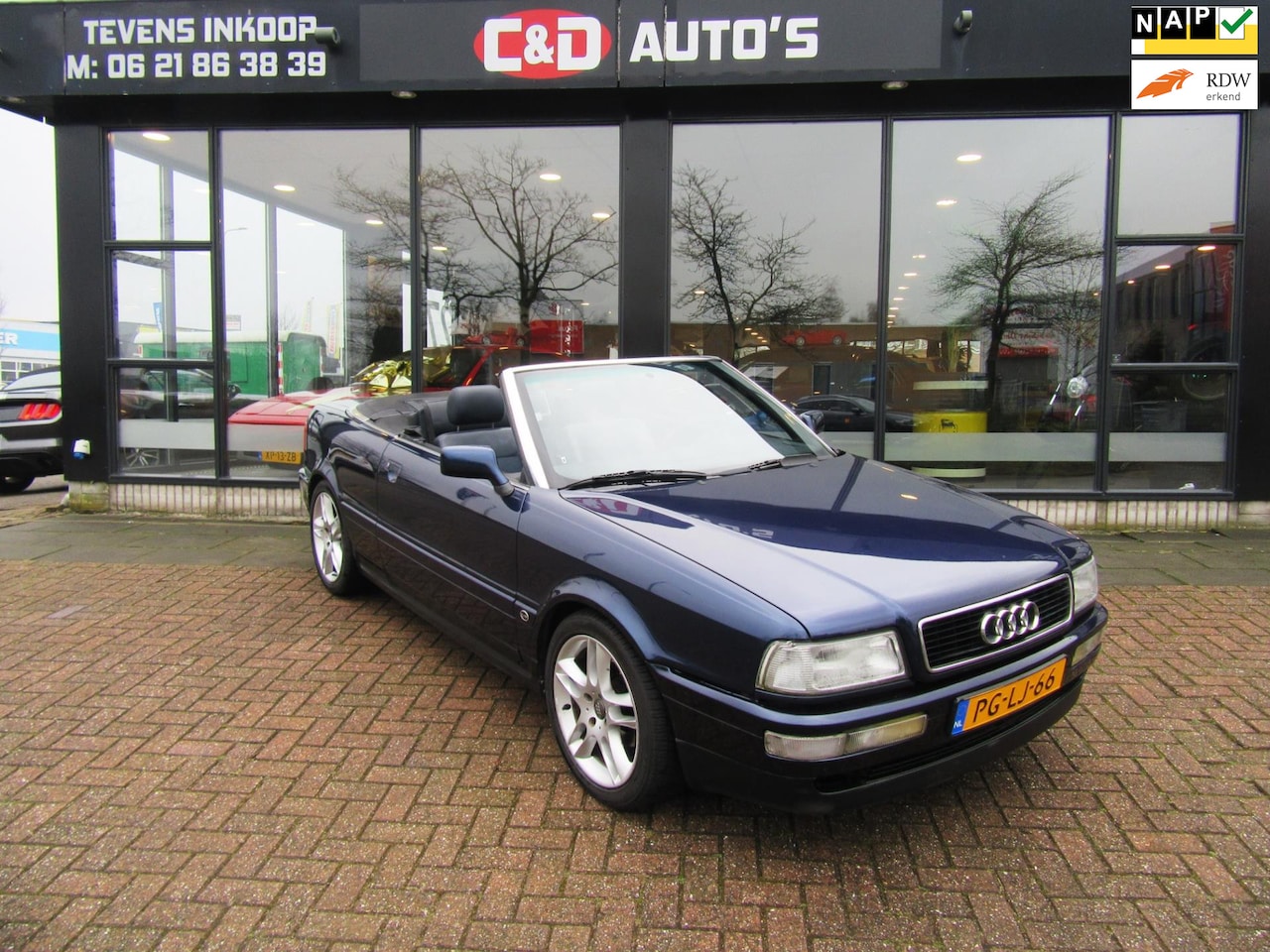 Audi Cabriolet - 2.0 Pro Line Sunset 1996 ORIG NL APK 26 IGST - AutoWereld.nl