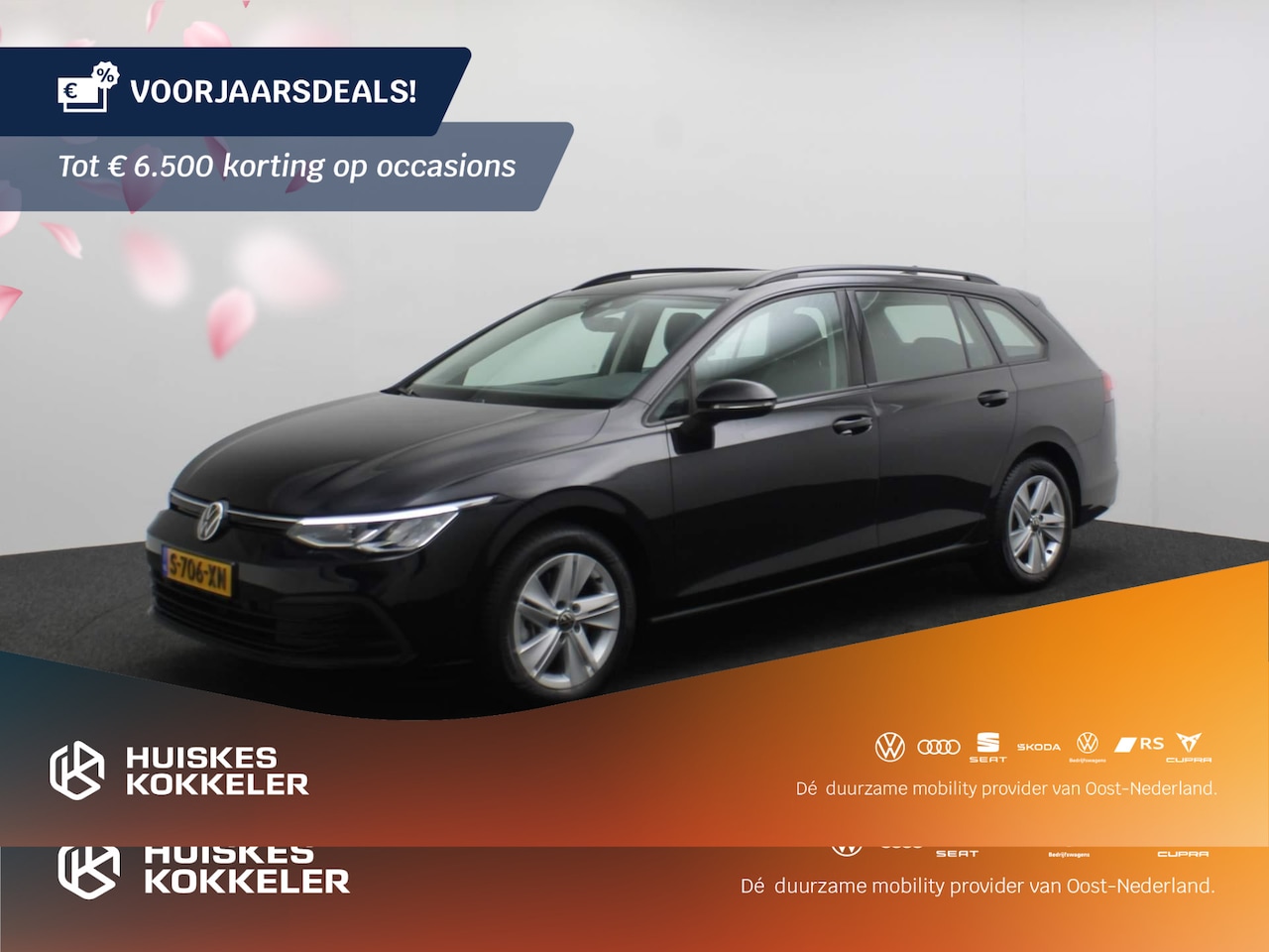 Volkswagen Golf Variant - Life Business 2.0 TDI 115pk Trekhaak, Adaptive cruise control, Navigatie, Parkeersensoren, - AutoWereld.nl