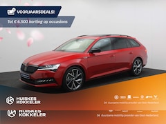 Skoda Superb Combi - Sportline Business 1.5 TSI 150pk DSG Automaat Panoramadak, LED matrix koplampen, Navigatie