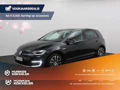 Volkswagen e-Golf - E-DITION 136pk Automaat Warmtepomp, Adaptive cruise control, Navigatie, Achteruitrijcamera