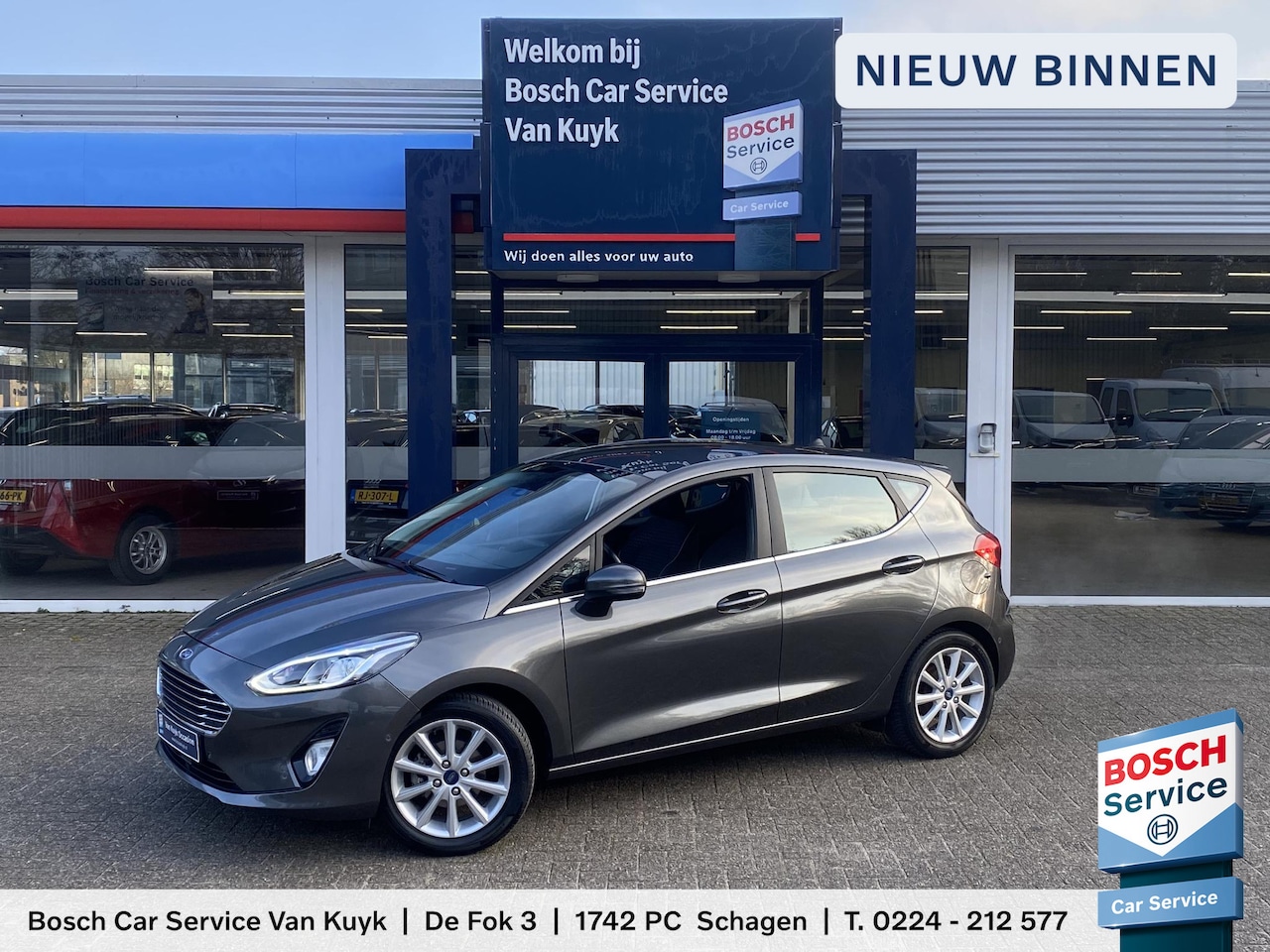 Ford Fiesta - 1.0 EcoBoost Titanium / NL-Auto / 101 PK / Apple-Carplay & Android-Auto / Adaptive Cruise- - AutoWereld.nl