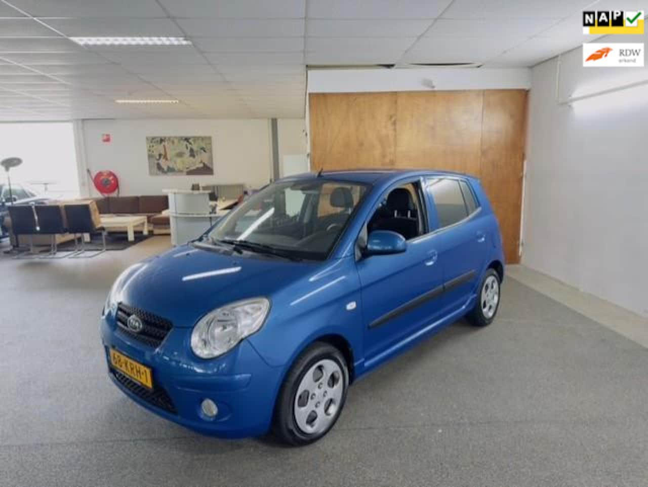 Kia Picanto - 1.0 Seven Apk Nieuw,Airco,E-Ramen,N.A.P,Trekhaak,5Deurs,2 sleutels + Boekjes,Topstaat!! - AutoWereld.nl