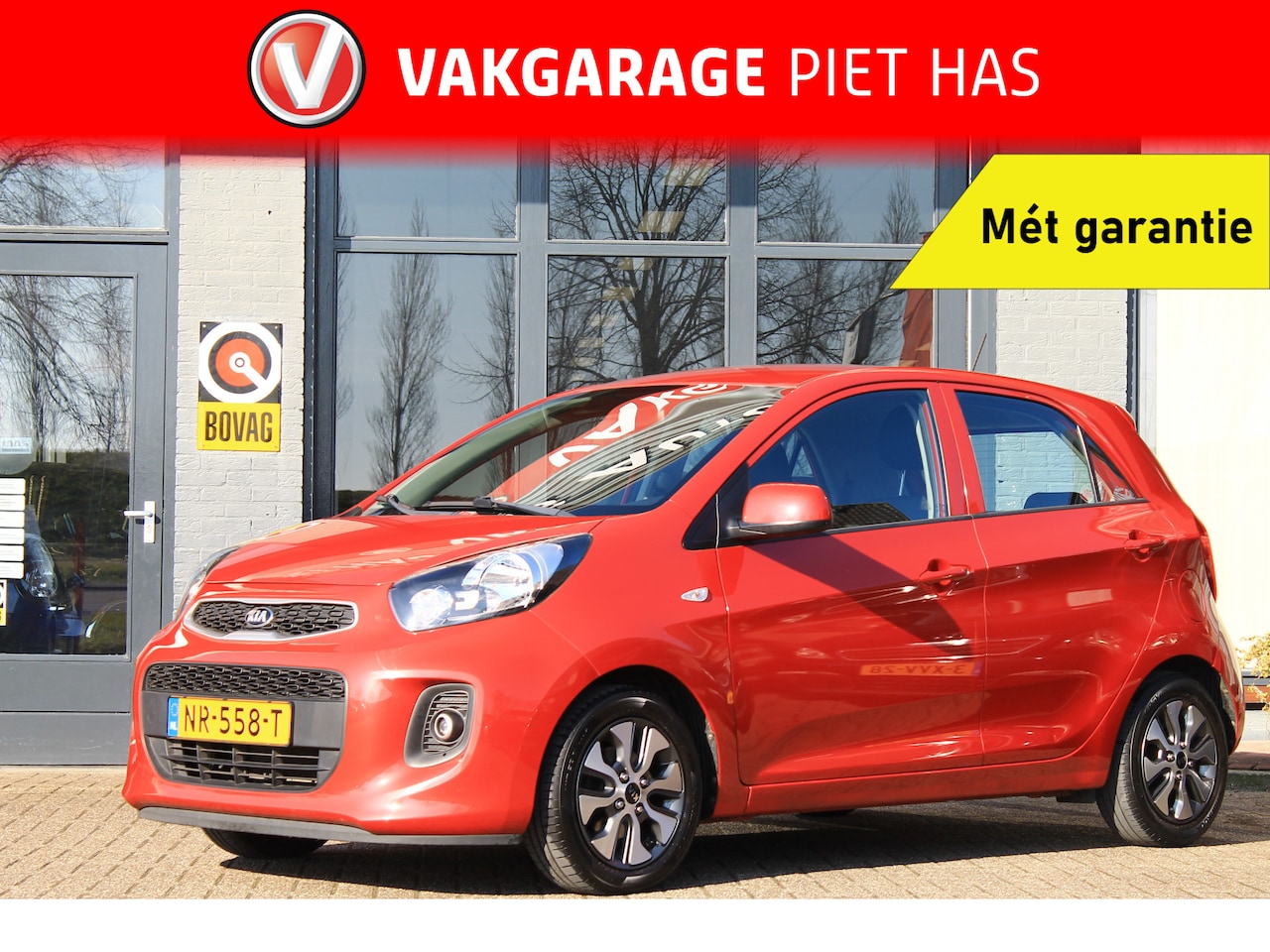 Kia Picanto - 1.0 CVVT EconomyPlusLine | Airco | Navigatie | Parkeercamera | Incl. BOVAG Garantie | 1ste - AutoWereld.nl