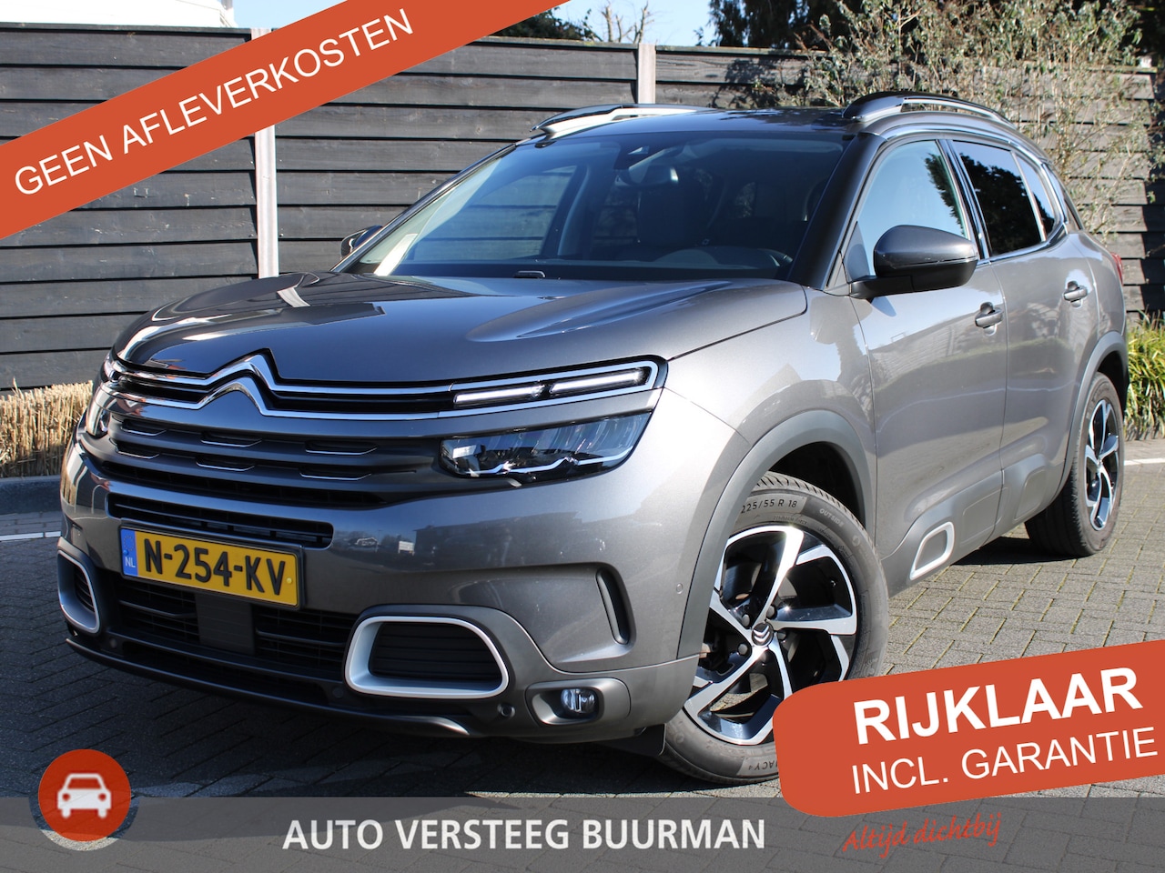 Citroën C5 Aircross - 1.2 PureTech 130PK Feel Automaat Trekhaak, Navigatie, Keyless Entry & Start, Stoelverwarmi - AutoWereld.nl