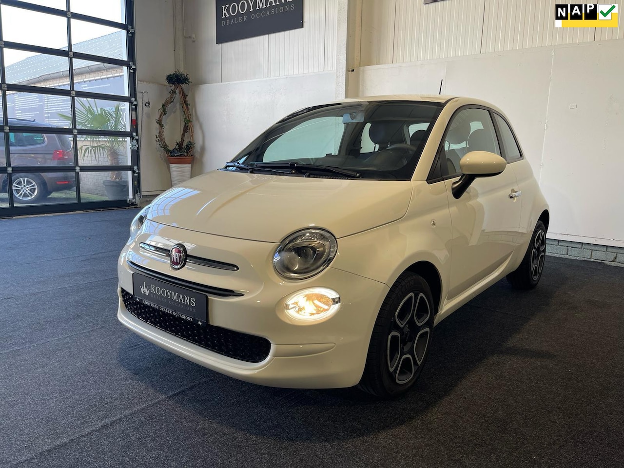 Fiat 500 - 1.0 Hybrid Cruise Control Airco City Lichtmetaalvelgen Ledverlichting - AutoWereld.nl