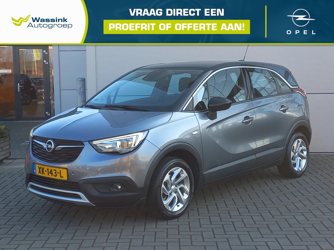 Opel Crossland X - 1.2T 130pk Innovation | Climate control | Navigatie | Lm velgen | Camera | Parkeersensoren - AutoWereld.nl