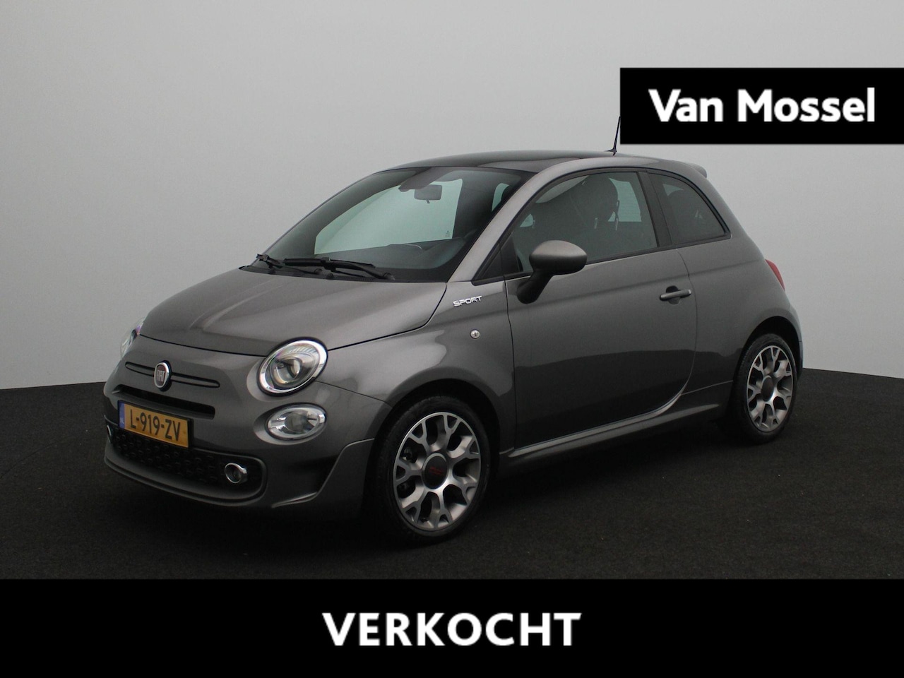 Fiat 500 - 1.0 Hybrid Sport | Panoramadak | Climate Controle | Carplay | - AutoWereld.nl